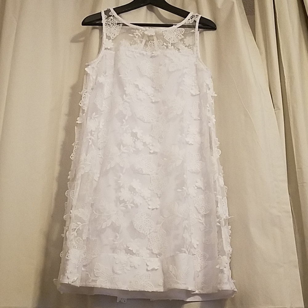 Petite White Dress